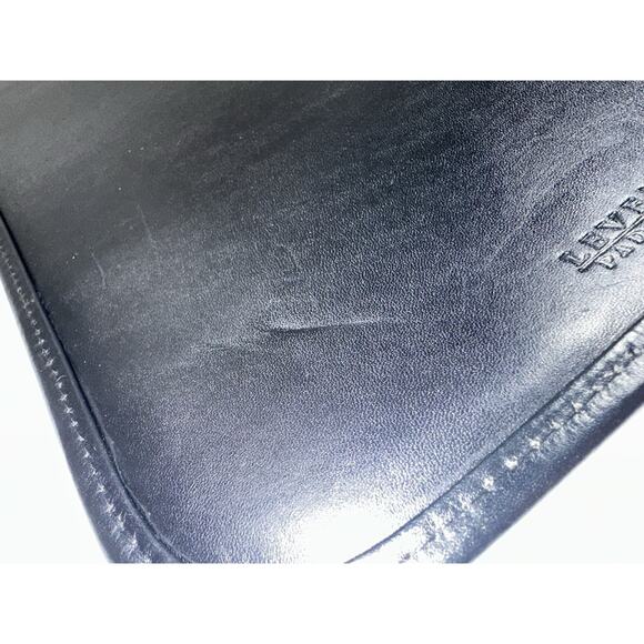 Levenger Black Leather Pad Backer 10” X 14” - Picture 7 of 8